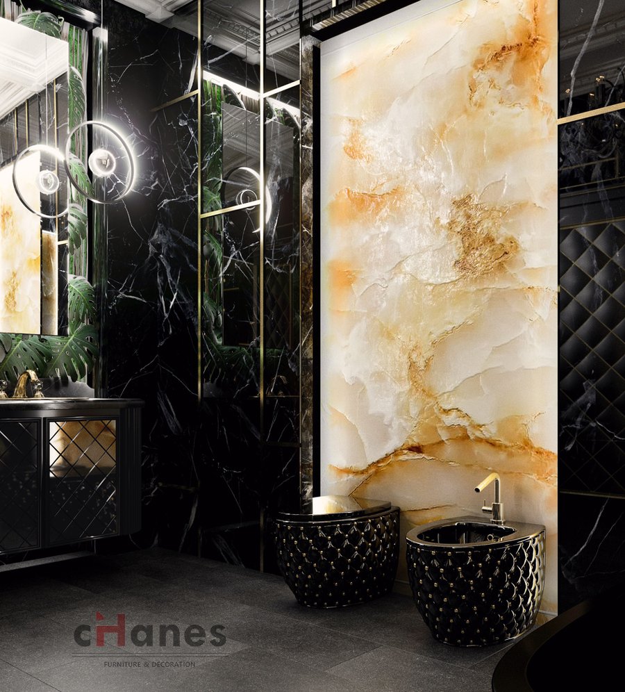 istanbul siyah banyo dekorasyon firması