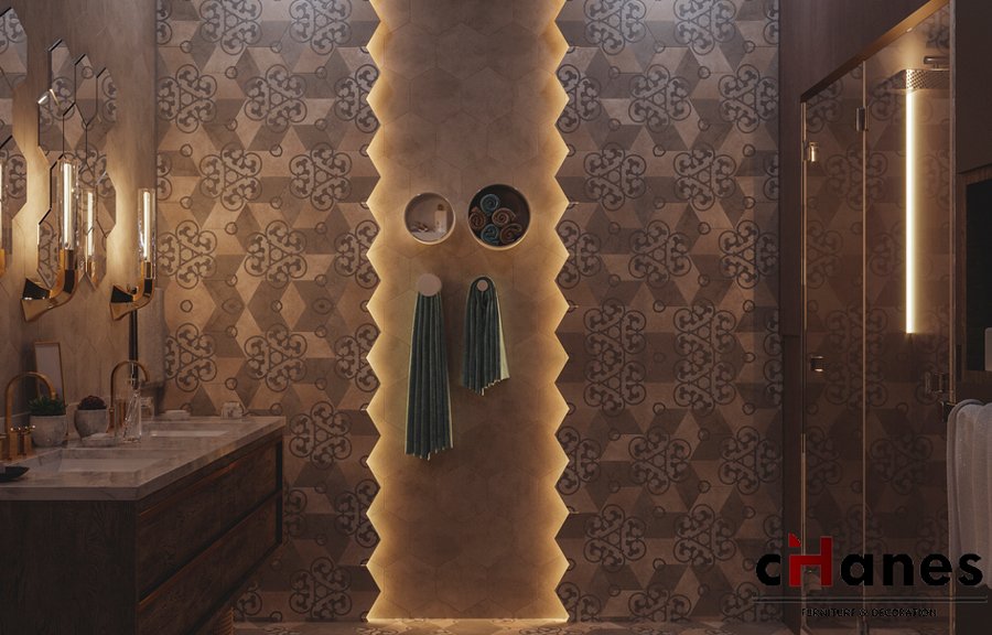 banyo için dekorasyon