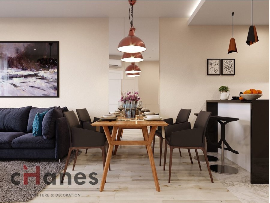 1+1 Daire Dekorasyonu