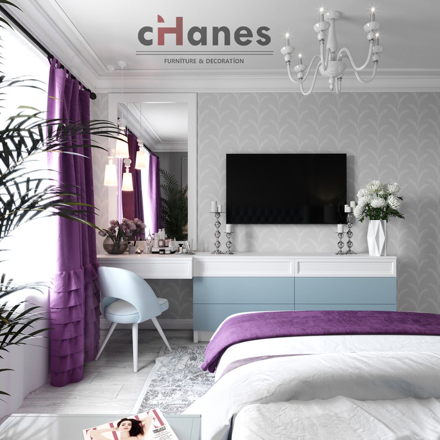 2019 genç odası dekorasyonu