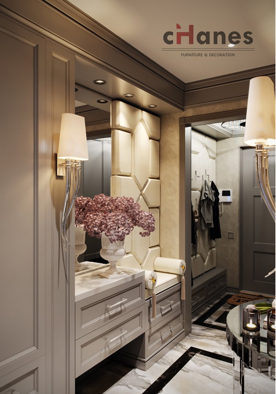 modern antre dekorasyonu